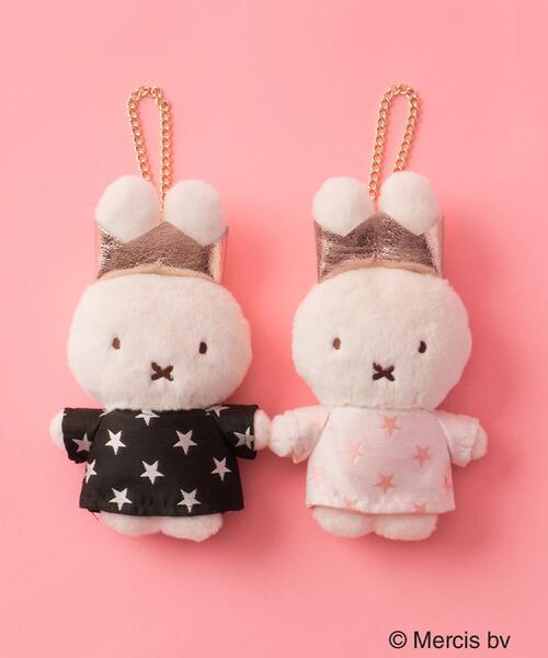 OPAQUE.CLIP（オペークドットクリップ）の「【新色追加！】miffy ｘ OPAQUE.CLIP 70THドールチャーム（チャーム・レディース・ホワイト系9/ブラック/オフホワイト/モスグリーン系/ゴールド系その他・00）」の6枚目の写真