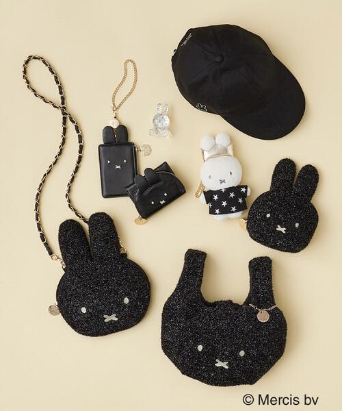 OPAQUE.CLIP（オペークドットクリップ）の「【新色追加！】miffy ｘ OPAQUE.CLIP 70THドールチャーム（チャーム・レディース・ホワイト系9/ブラック/オフホワイト/モスグリーン系/ゴールド系その他・00）」の11枚目の写真