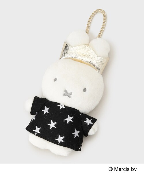 OPAQUE.CLIP（オペークドットクリップ）の「【新色追加！】miffy ｘ OPAQUE.CLIP 70THドールチャーム（チャーム・レディース・ホワイト系9/ブラック/オフホワイト/モスグリーン系/ゴールド系その他・00）」の19枚目の写真