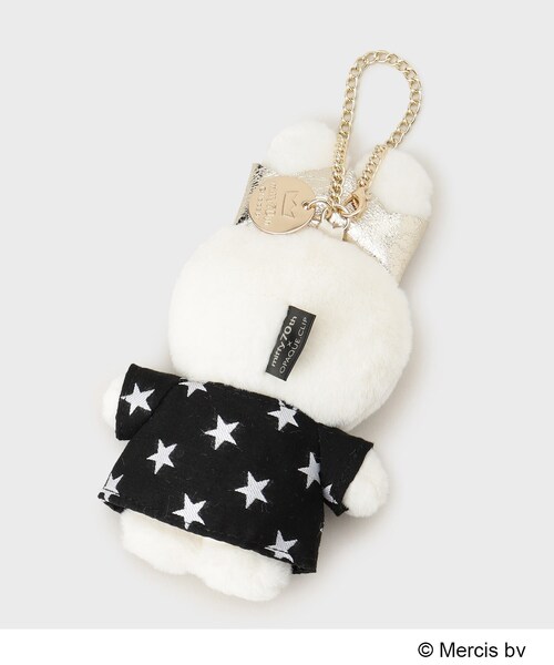 OPAQUE.CLIP（オペークドットクリップ）の「【新色追加！】miffy ｘ OPAQUE.CLIP 70THドールチャーム（チャーム・レディース・ホワイト系9/ブラック/オフホワイト/モスグリーン系/ゴールド系その他・00）」の20枚目の写真