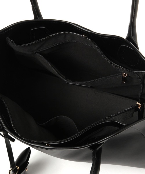 GLOBAL WORK（グローバルワーク）の「スペ軽BIGトート/495786（トートバッグ・レディース・ホワイト系その他3/ベージュ/ブラック・FREE）」の19枚目の写真