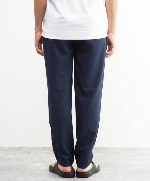 MEN'S MELROSE(メンズメルローズ)の「ウーリーDOTAIR クリースステッチテーパードパンツ | 2WAYストレッチ / 防シワ(その他パンツ・メンズ・ネイビー/チャコールグレー・2/3/4/5)」の5枚目の写真