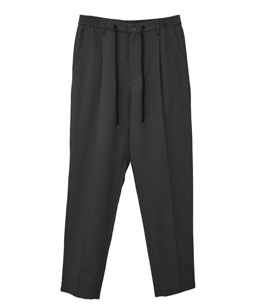 MEN'S MELROSE(メンズメルローズ)の「ウーリーDOTAIR クリースステッチテーパードパンツ | 2WAYストレッチ / 防シワ(その他パンツ・メンズ・ネイビー/チャコールグレー・2/3/4/5)」の9枚目の写真