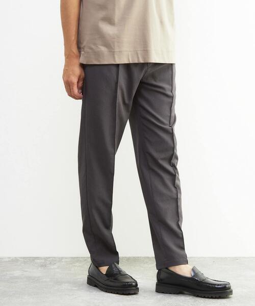 MEN'S MELROSE(メンズメルローズ)の「ウーリーDOTAIR クリースステッチテーパードパンツ | 2WAYストレッチ / 防シワ(その他パンツ・メンズ・ネイビー/チャコールグレー・2/3/4/5)」の16枚目の写真