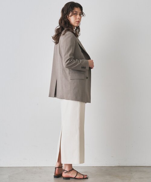 ガンクラブチェックダブルジャケット（テーラードジャケット）｜Whim