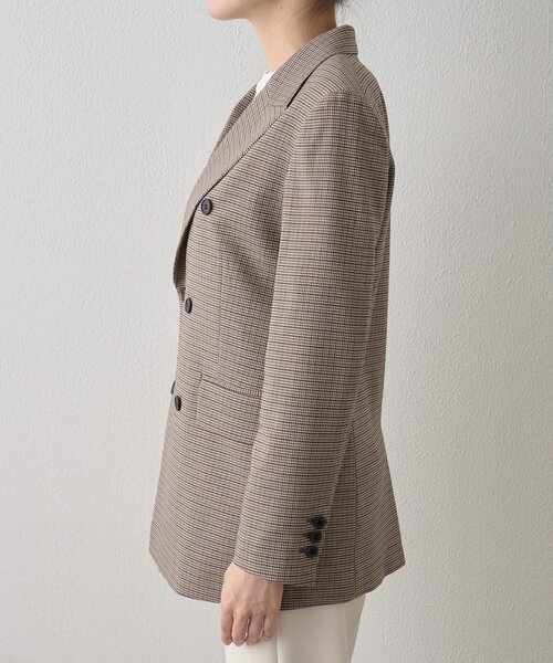 ガンクラブチェックダブルジャケット（テーラードジャケット）｜Whim