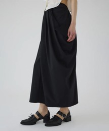 【RIM.ARK/リムアーク】Cut drape SK/カットドレープスカート