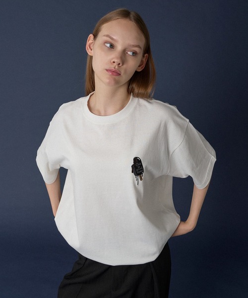 ONCILY(オンシェリー)の「【SUMMER SPECIAL ITEM】ICE LOGO T-SHIRT / アイスロゴTシャツ(Tシャツ/カットソー・メンズ・ホワイト/ホワイト系その他2/ホワイト系その他・SMALL/MEDIUM/LARGE)」の7枚目の写真