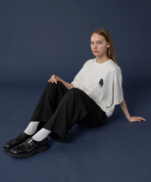 ONCILY(オンシェリー)の「【SUMMER SPECIAL ITEM】ICE LOGO T-SHIRT / アイスロゴTシャツ(Tシャツ/カットソー・メンズ・ホワイト/ホワイト系その他2/ホワイト系その他・SMALL/MEDIUM/LARGE)」の9枚目の写真