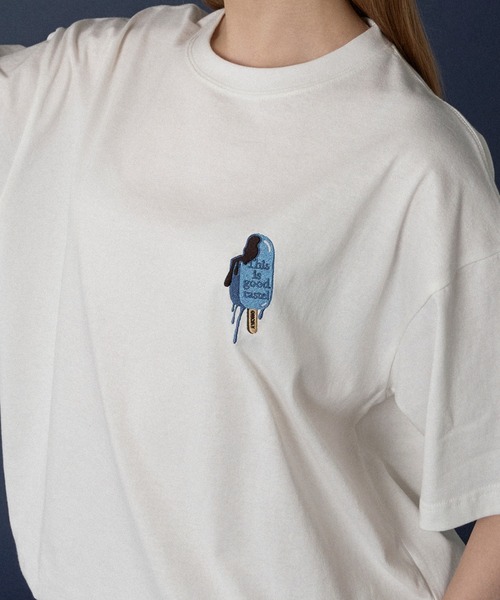 ONCILY(オンシェリー)の「【SUMMER SPECIAL ITEM】ICE LOGO T-SHIRT / アイスロゴTシャツ(Tシャツ/カットソー・メンズ・ホワイト/ホワイト系その他2/ホワイト系その他・SMALL/MEDIUM/LARGE)」の15枚目の写真