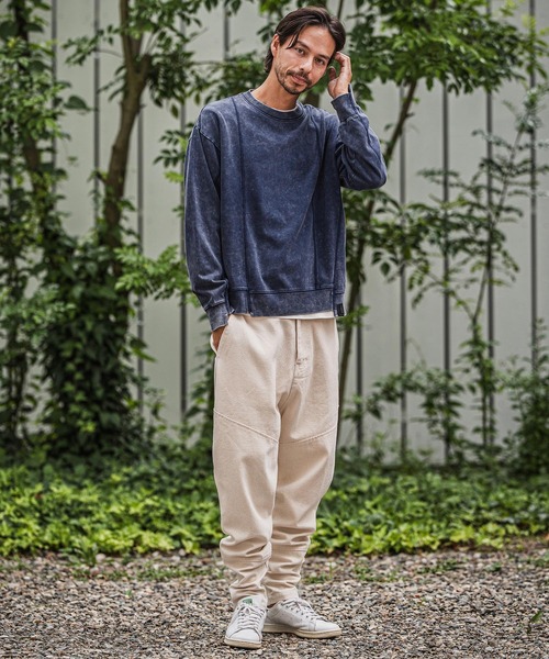 mp13939-バックリブダックサルエルテーパードパンツ（その他パンツ