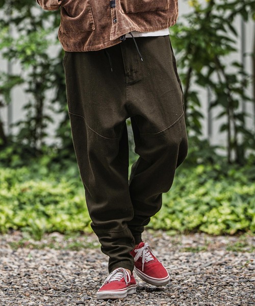 mp13939-バックリブダックサルエルテーパードパンツ（その他パンツ