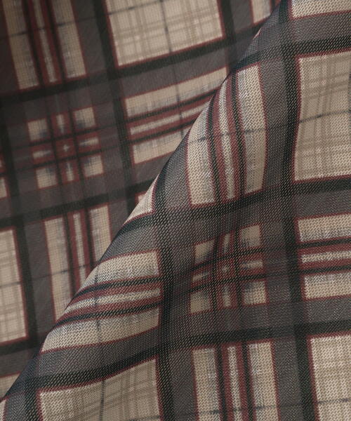 PROPORTION BODY DRESSING（プロポーションボディドレッシング）の「チェックナロースカート / 1215220804（スカート・レディース・ネイビー/ベージュ・P/S/MEDIUM）」の18枚目の写真