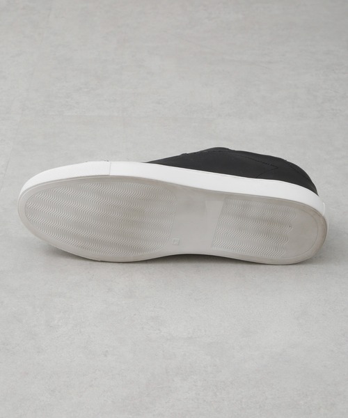 NANO universe（ナノユニバース）の「「Damerino」ダメリーノレザースニーカー（スニーカー・メンズ・ブラック/ホワイト・28/27/26）」の5枚目の写真