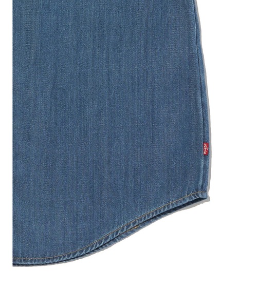 Levi's（リーバイス）の「Levi's/リーバイス Journey ウエスタンシャツ（シャツ/ブラウス・レディース・インディゴブルー・M/S/XS）」の6枚目の写真