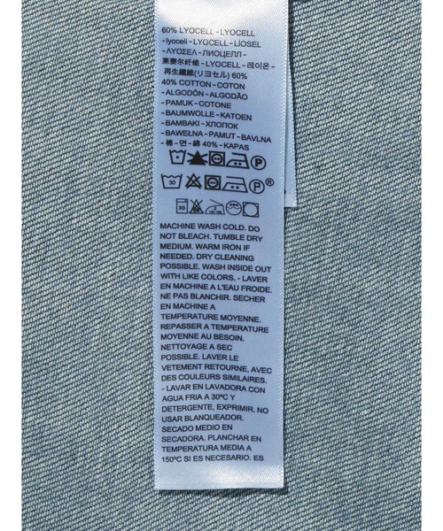 Levi's（リーバイス）の「Levi's/リーバイス Journey ウエスタンシャツ（シャツ/ブラウス・レディース・インディゴブルー・M/S/XS）」の8枚目の写真