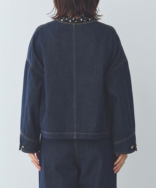 Gready Brilliant（グレディブリリアン）の「金釦デニムジャケット（デニムジャケット・レディース・インディゴブルー・38）」の18枚目の写真