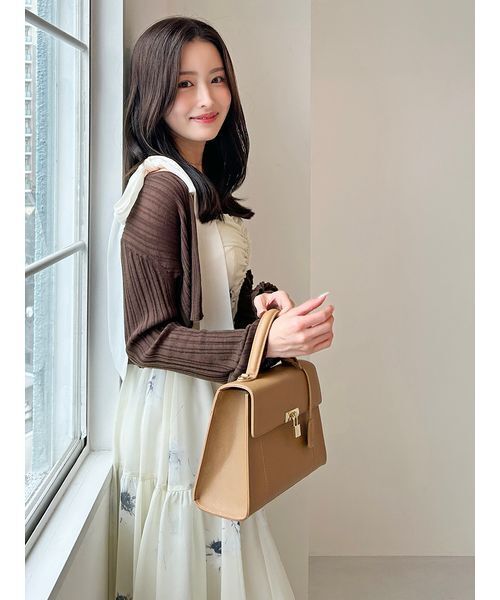 完売色♥️新作新品✨ SNIDEL スナイデル シンプルリブカーディガン シンプルリブカーディガン（カーディガン/ボレロ）｜SNIDEL