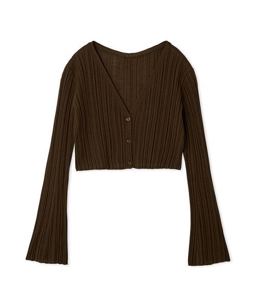 シンプルリブカーディガン（カーディガン/ボレロ）｜SNIDEL