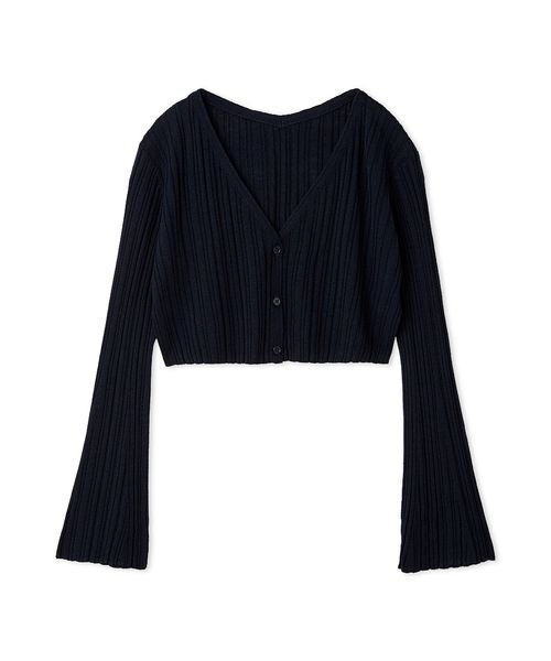 シンプルリブカーディガン（カーディガン/ボレロ）｜SNIDEL