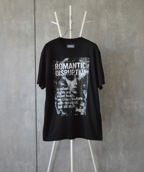 BROTHERHOOD（ブラザーフッド）の「【ROMANTIC DISRUPTION】Chaos in Vogue mono Tee（Tシャツ/カットソー・メンズ・ホワイト/ブラック・LARGE/X-LARGE）」の8枚目の写真