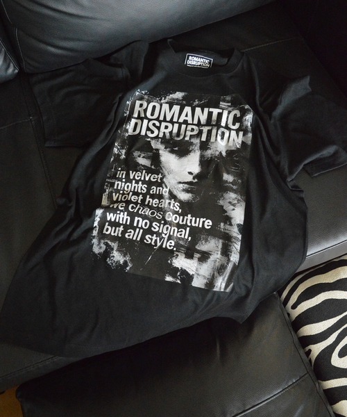 BROTHERHOOD（ブラザーフッド）の「【ROMANTIC DISRUPTION】Chaos in Vogue mono Tee（Tシャツ/カットソー・メンズ・ホワイト/ブラック・LARGE/X-LARGE）」の9枚目の写真
