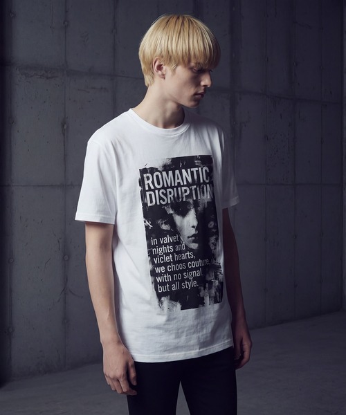 BROTHERHOOD（ブラザーフッド）の「【ROMANTIC DISRUPTION】Chaos in Vogue mono Tee（Tシャツ/カットソー・メンズ・ホワイト/ブラック・LARGE/X-LARGE）」の15枚目の写真