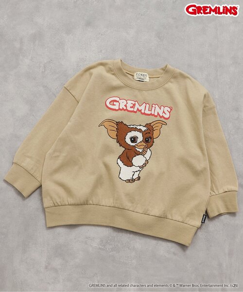 F.O.KIDS（エフオーキッズ）の「【グレムリン】長袖Tシャツ（Tシャツ/カットソー・キッズ・チャコール/ベージュ/オフホワイト・120/110/140/130/80/100/90）」の3枚目の写真