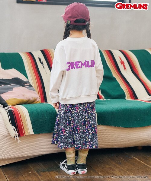 F.O.KIDS（エフオーキッズ）の「【グレムリン】長袖Tシャツ（Tシャツ/カットソー・キッズ・チャコール/ベージュ/オフホワイト・120/110/140/130/80/100/90）」の12枚目の写真