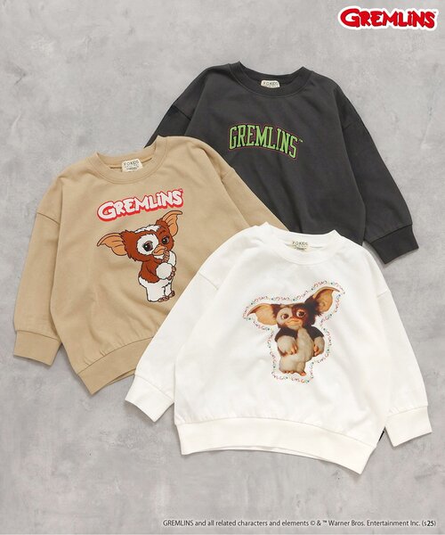 F.O.KIDS（エフオーキッズ）の「【グレムリン】長袖Tシャツ（Tシャツ/カットソー・キッズ・チャコール/ベージュ/オフホワイト・120/110/140/130/80/100/90）」の16枚目の写真