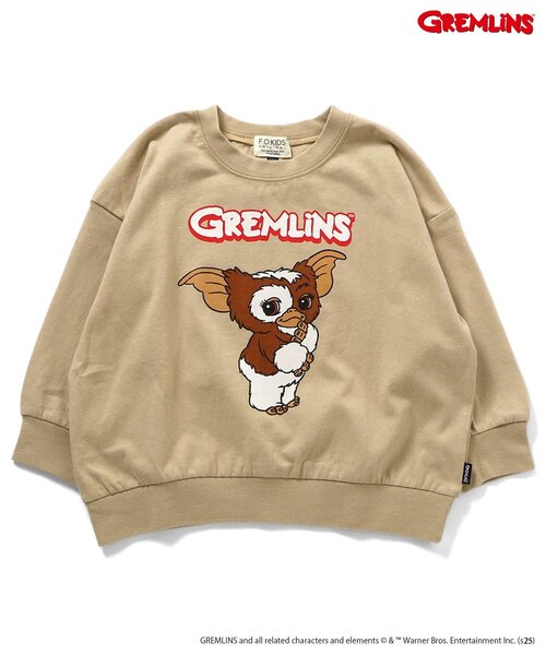 F.O.KIDS（エフオーキッズ）の「【グレムリン】長袖Tシャツ（Tシャツ/カットソー・キッズ・チャコール/ベージュ/オフホワイト・120/110/140/130/80/100/90）」の14枚目の写真