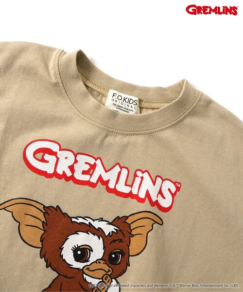 F.O.KIDS（エフオーキッズ）の「【グレムリン】長袖Tシャツ（Tシャツ/カットソー・キッズ・チャコール/ベージュ/オフホワイト・120/110/140/130/80/100/90）」の21枚目の写真