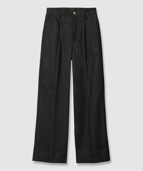 ANAYI(アナイ)の「【セットアップ対応商品】デニムライクタックパンツ(その他パンツ・レディース・ネイビー/ブラック/ホワイト・36/38/34)」の17枚目の写真