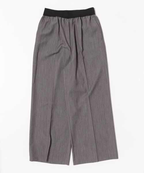 INTERPLANET（インタープラネット）の「ＴＲストレッチワイドパンツ（その他パンツ・レディース・グレー/ネイビー・FREE）」の4枚目の写真