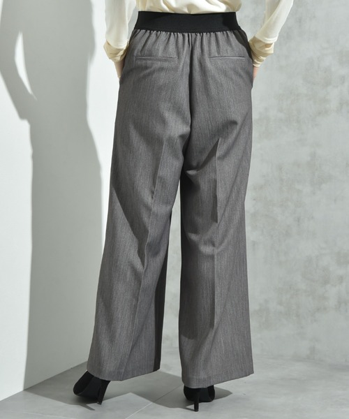 INTERPLANET（インタープラネット）の「ＴＲストレッチワイドパンツ（その他パンツ・レディース・グレー/ネイビー・FREE）」の18枚目の写真