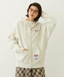 Champion(`sI)MILKFED. × CHAMPION SWEAT ZIP HOODIE(p[J[)