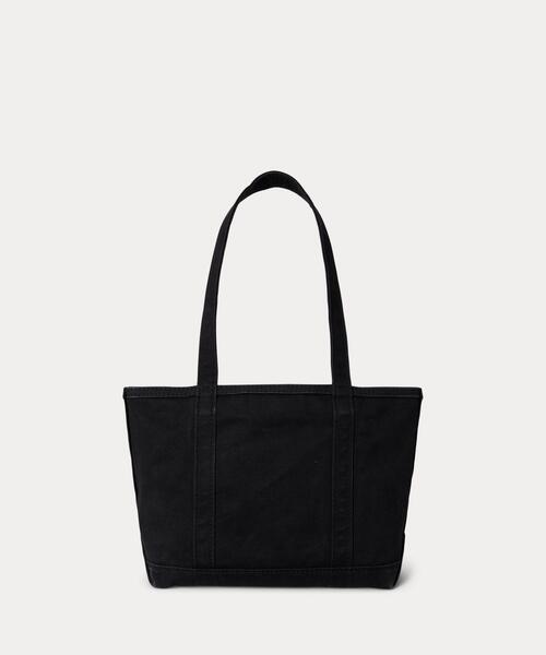 ポロラルフローレン　キャンパス　トートバック　黒 ポロラルフローレン Polo Ralph Lauren ハンドバッグ トート
