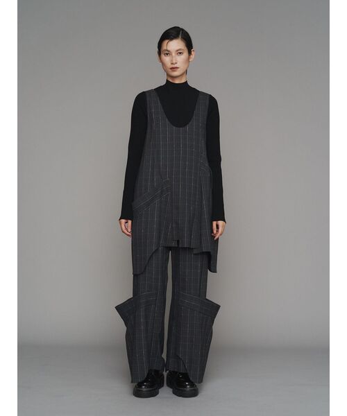 UN3D.（アンスリード）の「ROUND HEM TURTLE KT TOP / ラウンドヘムタートルニットトップ（ニット/セーター・レディース・キャメル/グレー/パープル/ブラック・38/36）」の10枚目の写真