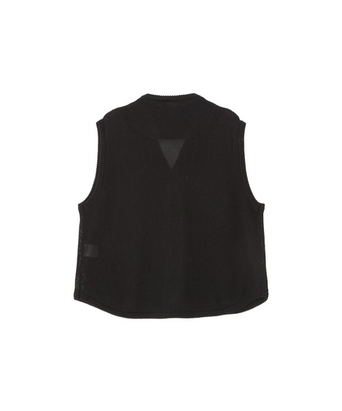 MHL.（エムエイチエル）の「COATED COTTON（カーディガン/ボレロ・レディース・ブラック/レンガ・2）」の8枚目の写真