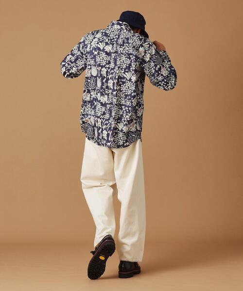 Sサイズ～】フラワープリントシャツ（シャツ/ブラウス）｜40ct＆525