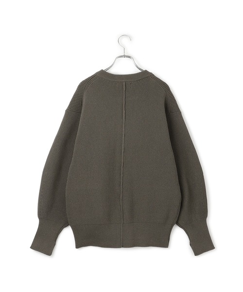 WEB限定】・【サステナブル】ジップニットカーディガン（カーディガン