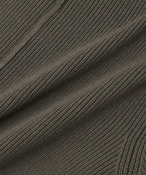 ADAM ET ROPE'（アダムエロペ）の「【WEB限定】・【サステナブル】ジップニットカーディガン（カーディガン/ボレロ・レディース・ダークブラウン/ブラック/カーキ・FREE）」の22枚目の写真