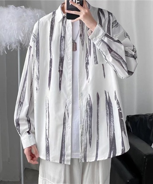 SHEPP（シープ）の「【UNISEX】総柄アソートビッグシルエットシャツ（シャツ/ブラウス・レディース・その他1/その他5/その他4/その他2/その他3・M/L）」の16枚目の写真