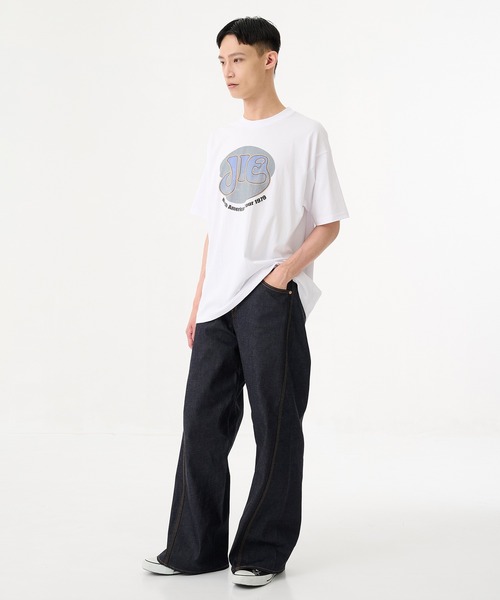 JIEDA(ジエダ)の「【Jieda】別注 FADE BAND TEE(Tシャツ/カットソー・メンズ・ホワイト/ブラック・2/1)」の3枚目の写真