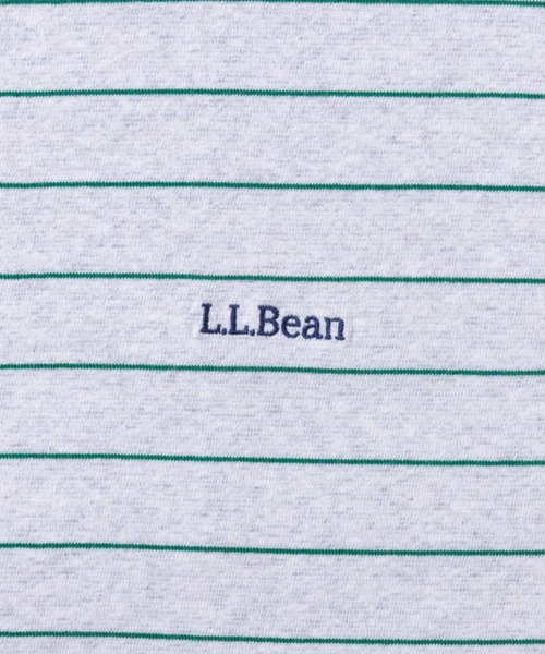 L.L.Bean（エルエルビーン）の「【JAPAN EDITION】ユニオン・ロングスリーブ・ストライプ・ティ（Tシャツ/カットソー・メンズ・グレー系その他2/ブルー系その他/パープル系その他/グレー系その他・SMALL/MEDIUM/LARGE）」の5枚目の写真