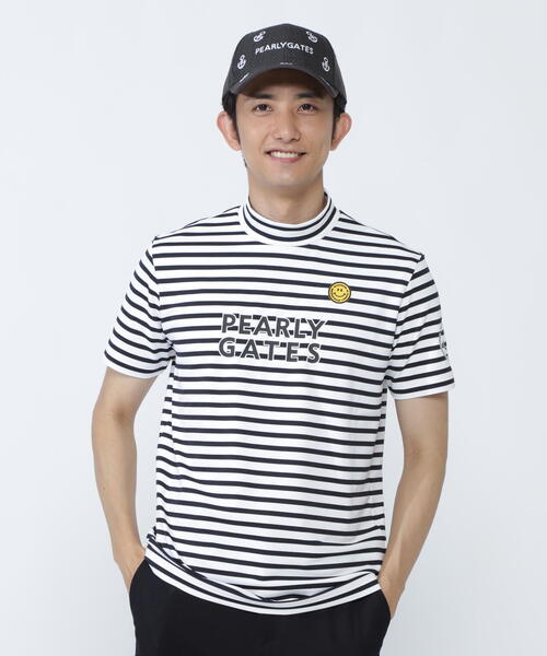 PEARLY GATES ボーダーシャツ PEARLY GATES｜パーリーゲイツのTシャツ/カットソー（ボーダー柄）通販