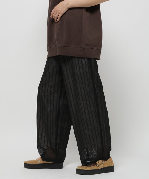 セール】メッシュストライプパンツ（その他パンツ）｜niko and