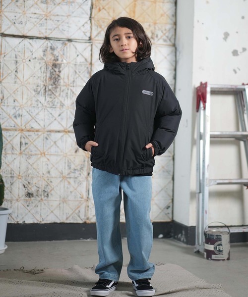 ELEMENT(エレメント)の「ELEMENT/エレメント PUFF TACK JACKET YOUTH キッズ ジャケット 中綿 BF026-775(その他アウター・キッズ・グレー/ブラック・160cm/150cm/140cm/130cm)」の6枚目の写真