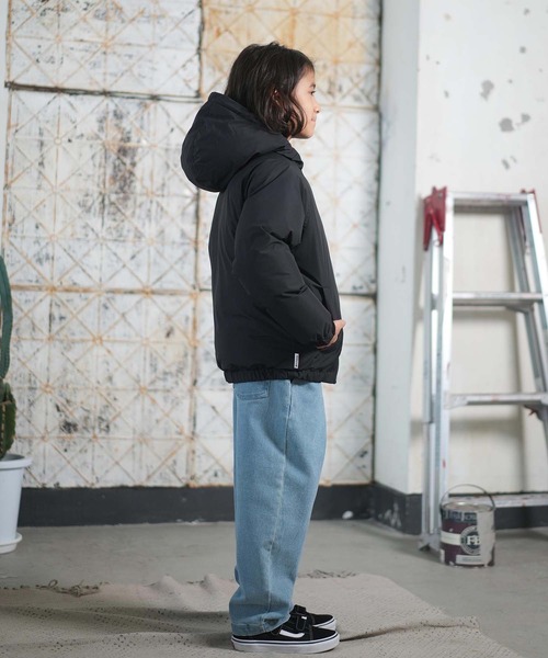 ELEMENT(エレメント)の「ELEMENT/エレメント PUFF TACK JACKET YOUTH キッズ ジャケット 中綿 BF026-775(その他アウター・キッズ・グレー/ブラック・160cm/150cm/140cm/130cm)」の7枚目の写真