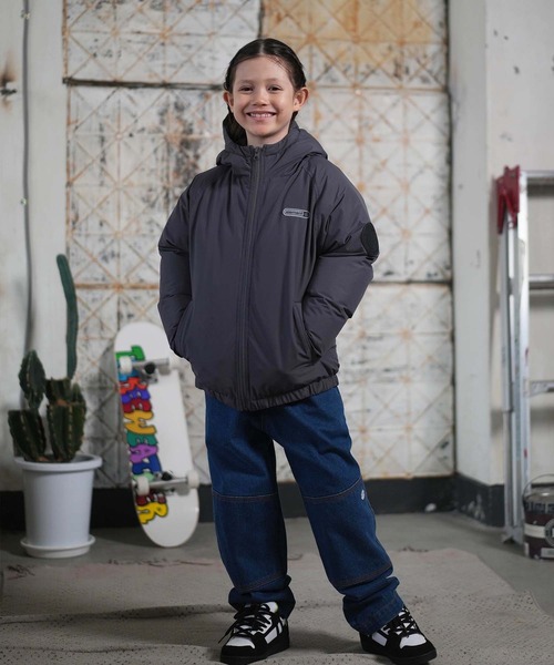 ELEMENT(エレメント)の「ELEMENT/エレメント PUFF TACK JACKET YOUTH キッズ ジャケット 中綿 BF026-775(その他アウター・キッズ・グレー/ブラック・160cm/150cm/140cm/130cm)」の11枚目の写真